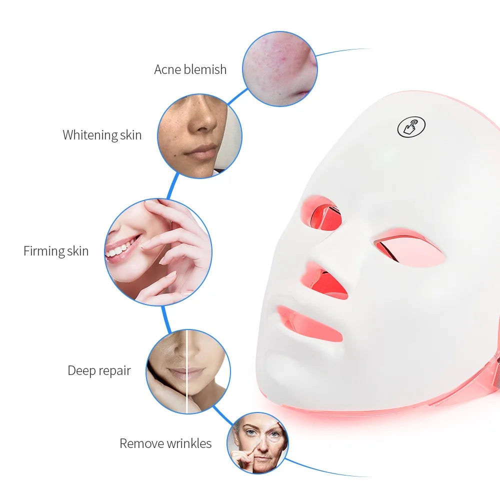 Rechargeable LED Photon Facial Mask - Image 4